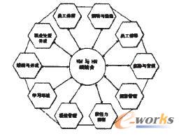 圖1 KM與HR相結(jié)合的實(shí)踐活動(dòng)